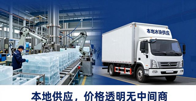 工业冰块选深圳本地供应，价格透明无中间商